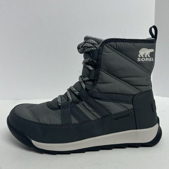 Sorel Women's Whitney II Short Lace Waterproof Boots Gray, Size 6.5M - Picture 1 of 6